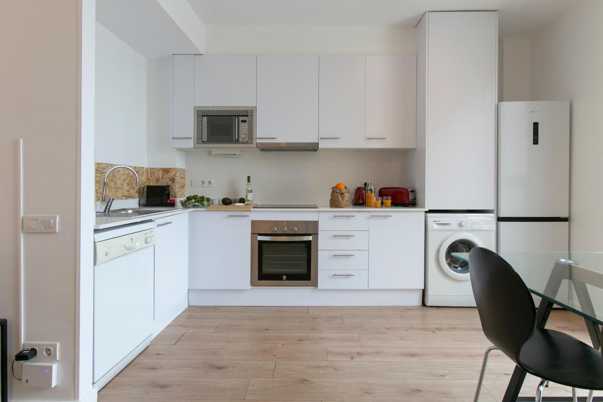 Chic And Modern Apartments In Gracia Barcelona Rum bild