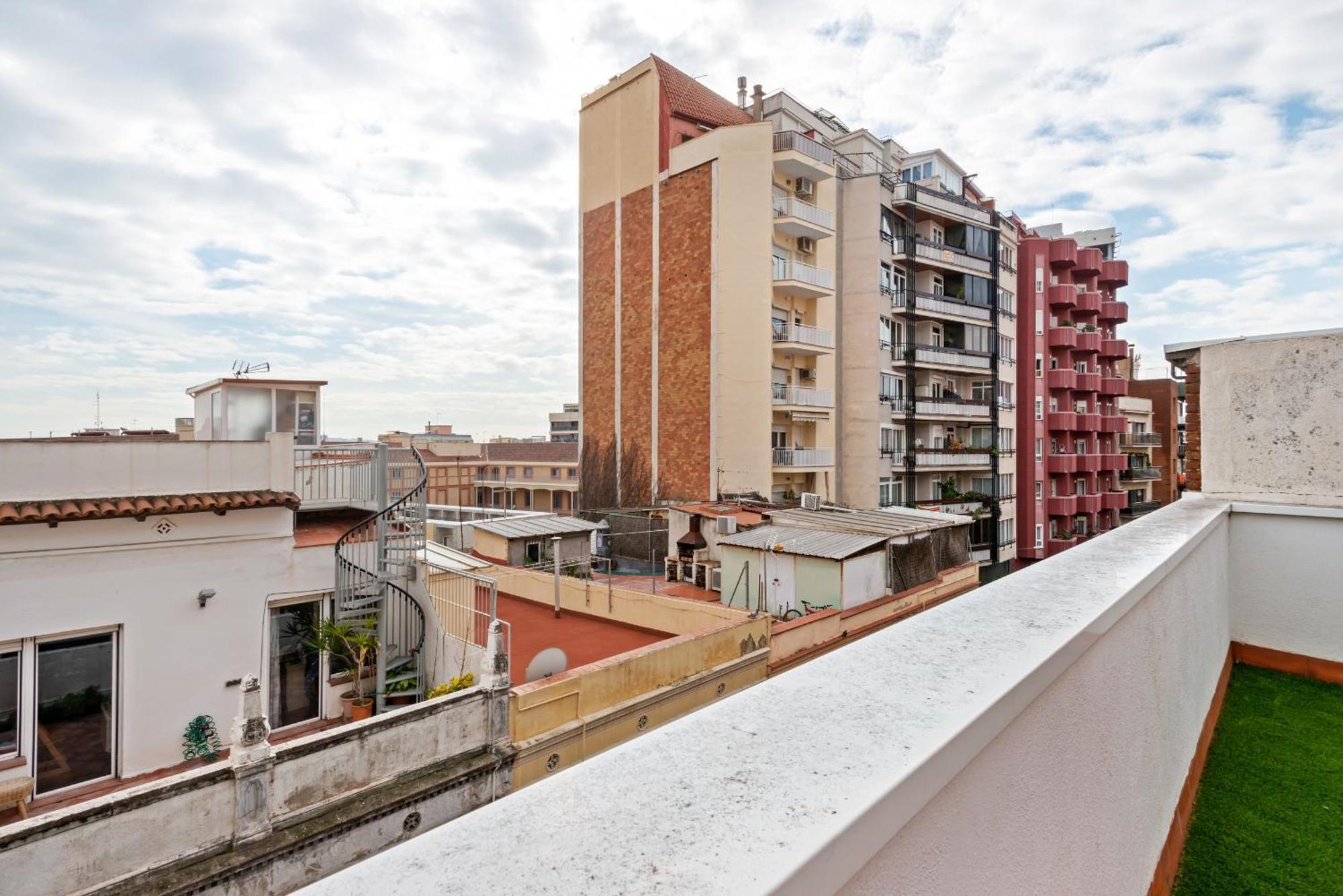 Chic And Modern Apartments In Gracia Barcelona Rum bild