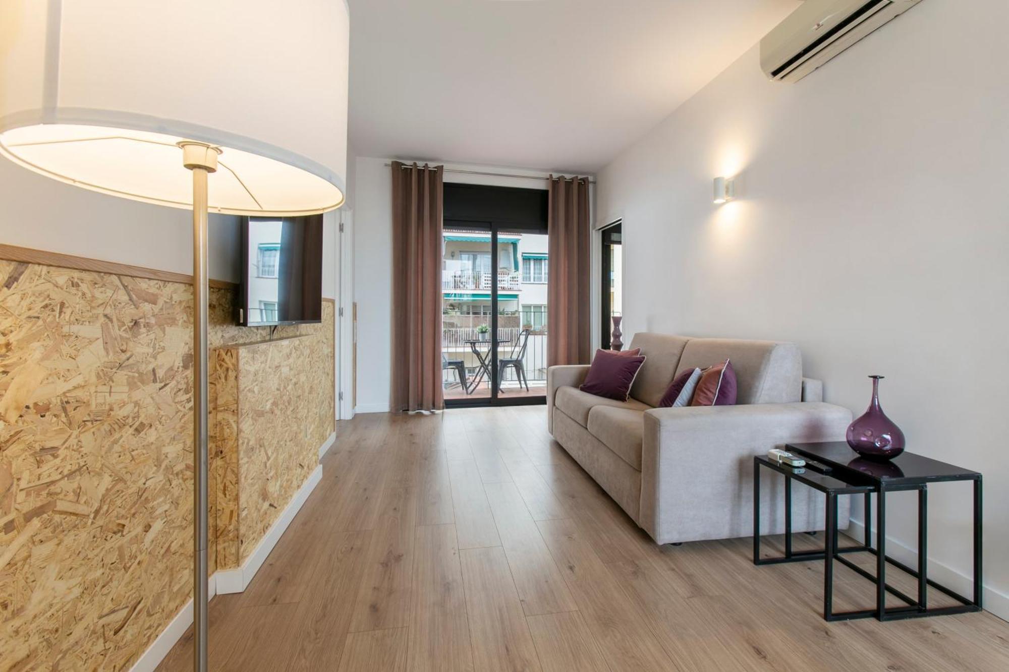 Chic And Modern Apartments In Gracia Barcelona Rum bild